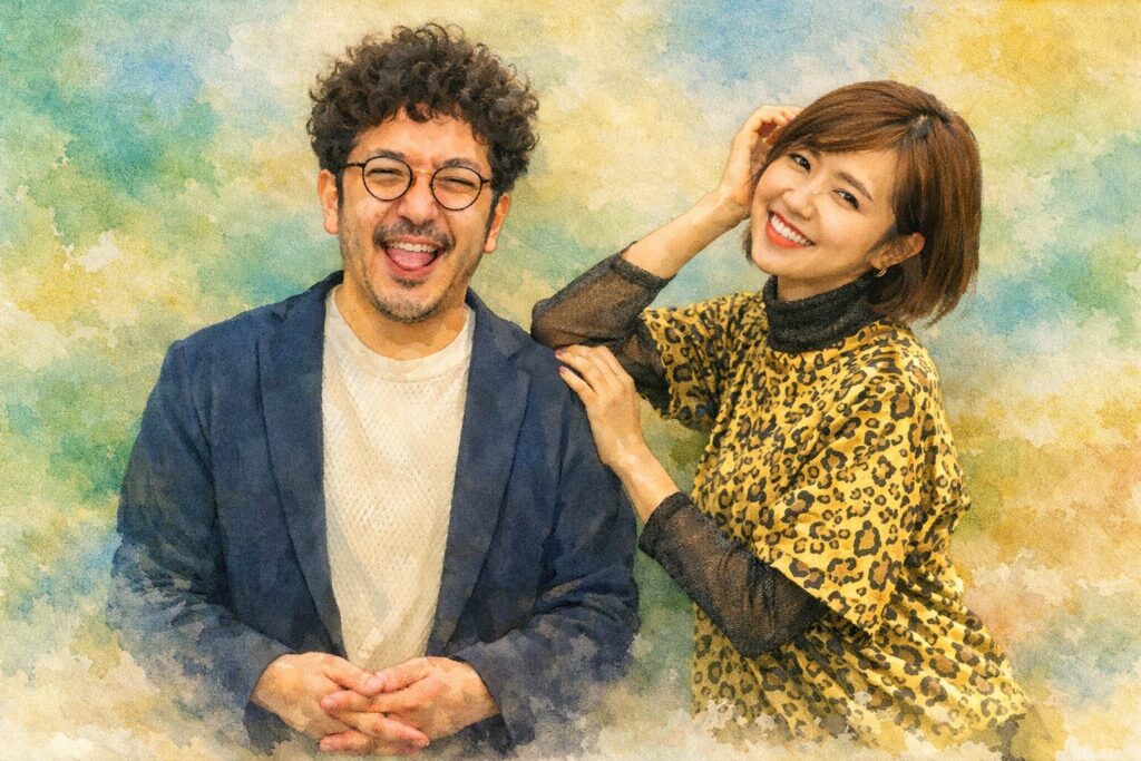 木村魚拓と青山りょうの結婚は嘘？実際の嫁は交際2週間で入籍した一般女性