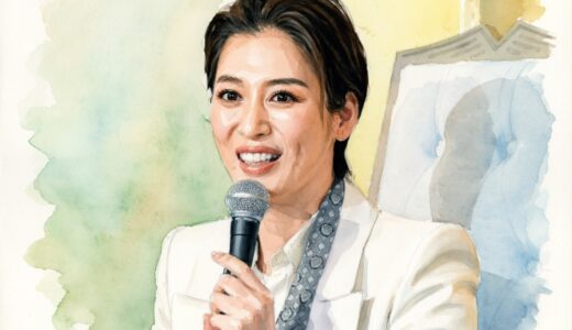 月城かなとは未婚！独身の理由と退団会見での逆質問エピソードを紹介